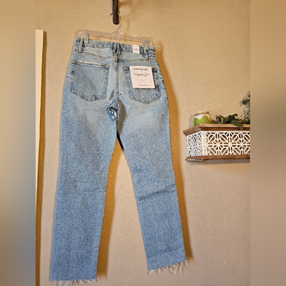 Good American Good Classic Size 26 Distressed Jean